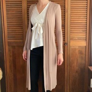 Fashion Nova Tan Cardigan